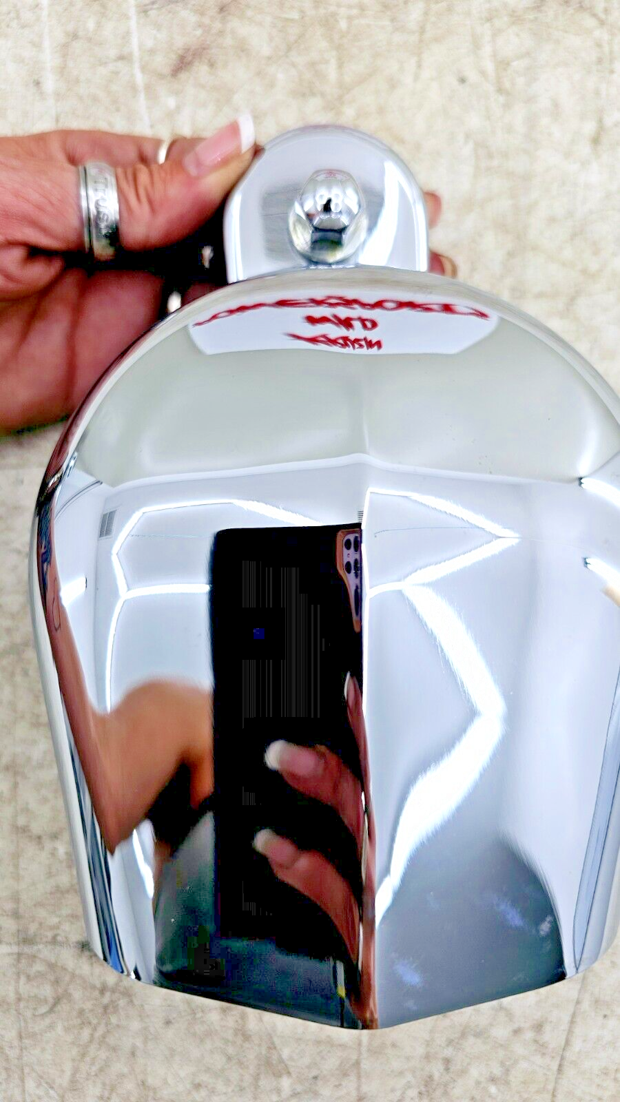 1999 HARLEY DYNA CONVERTIBLE Horn & Chrome Cover