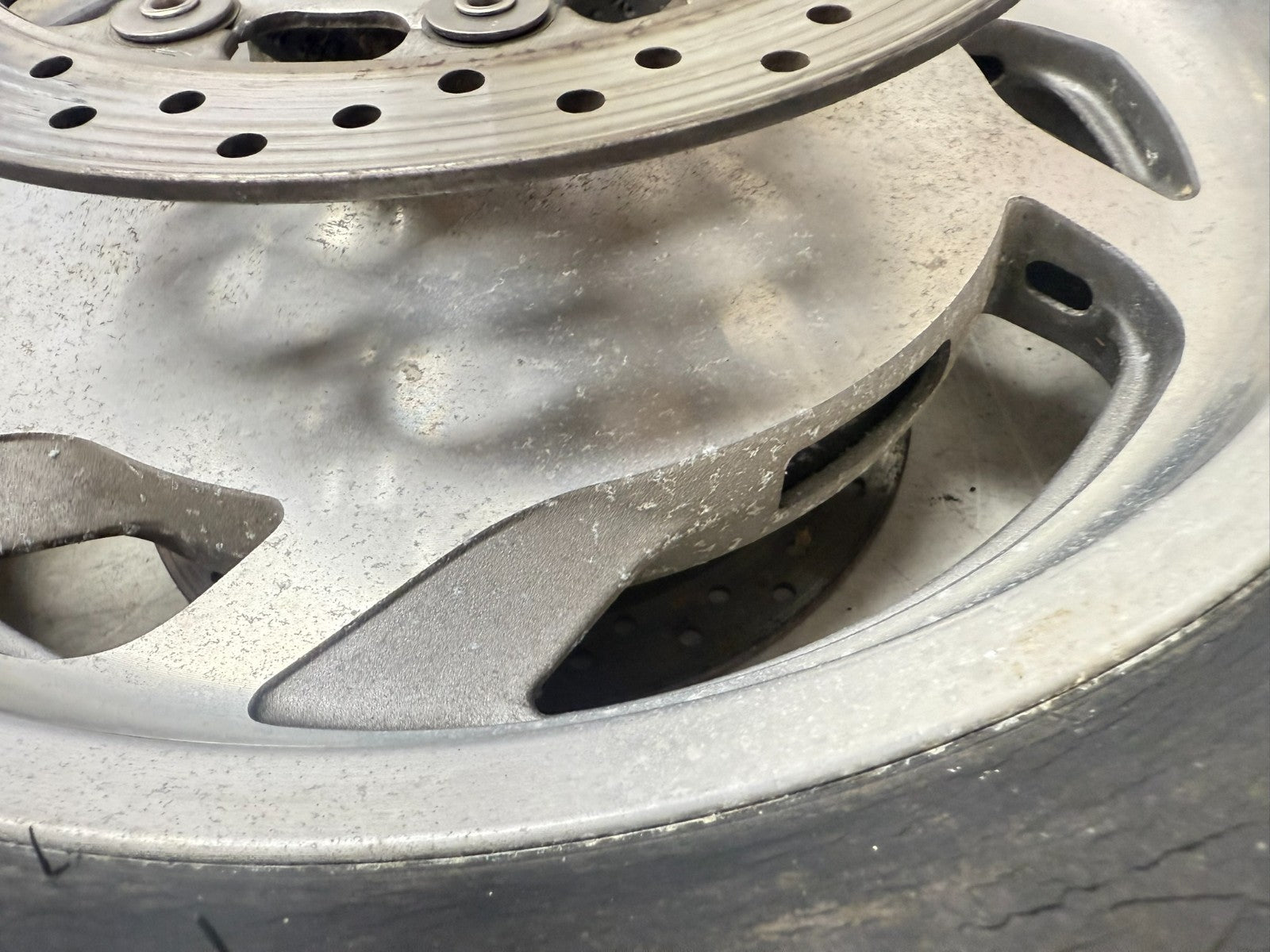 2001 HONDA VALKYRIE INTERSTATE Front Mag Wheel Rim Brake Rotor 17x3.5