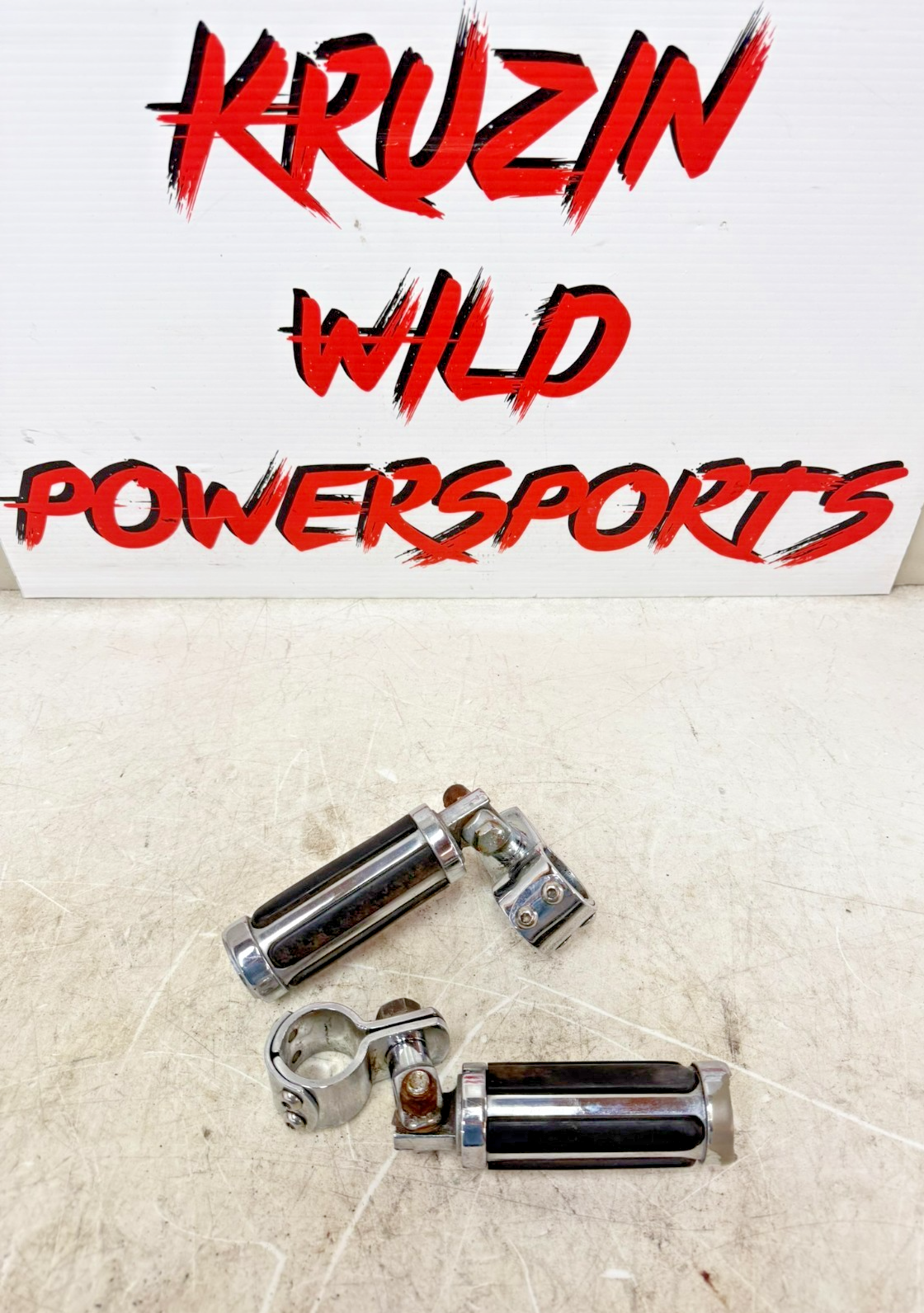 1997 HARLEY DAVIDSON SOFTAIL Highway Crash Guard Bar Foot Pegs Foot Rest