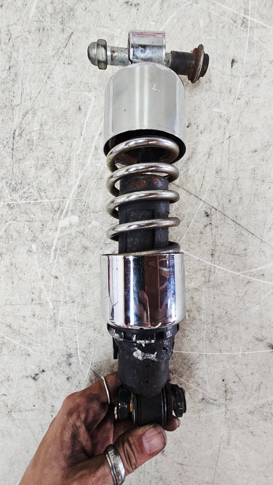 1990 Harley FXR FXRT FXRD FXRS FXLR FXRC Rear Shocks W/ Mounting Hardware OEM