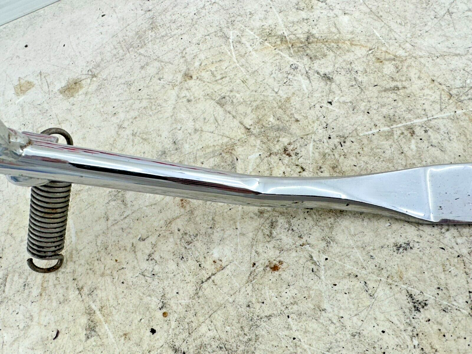 1997 HARLEY DYNA Chrome Kickstand Kick Side Jiffy Stand