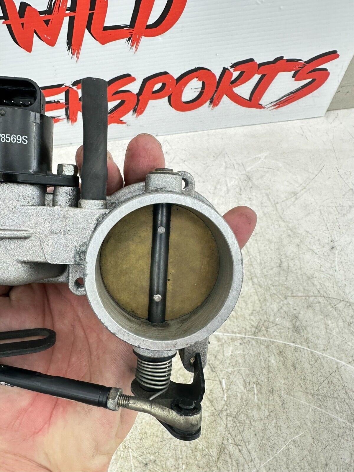 2003 Harley Davidson V Rod VRSCA OEM HD Throttle Body Intake Manifold 27657-01