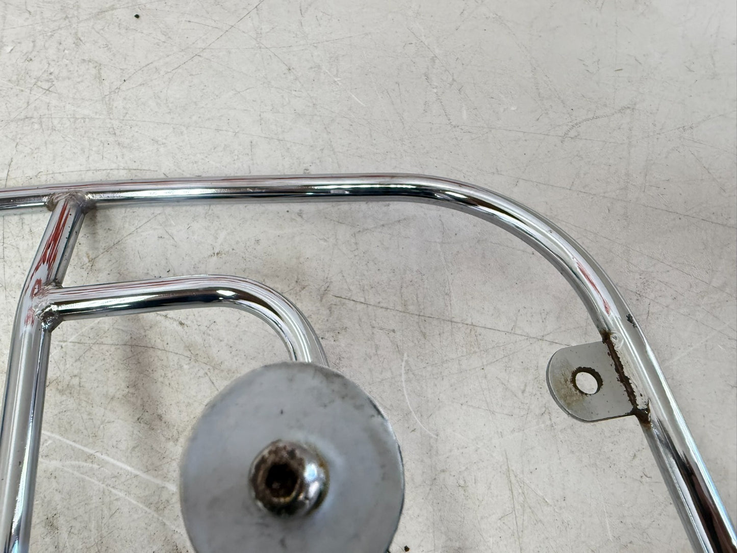 2002 Honda Goldwing GL1800 Rear Trunk Top Case Luggage Rack Chrome