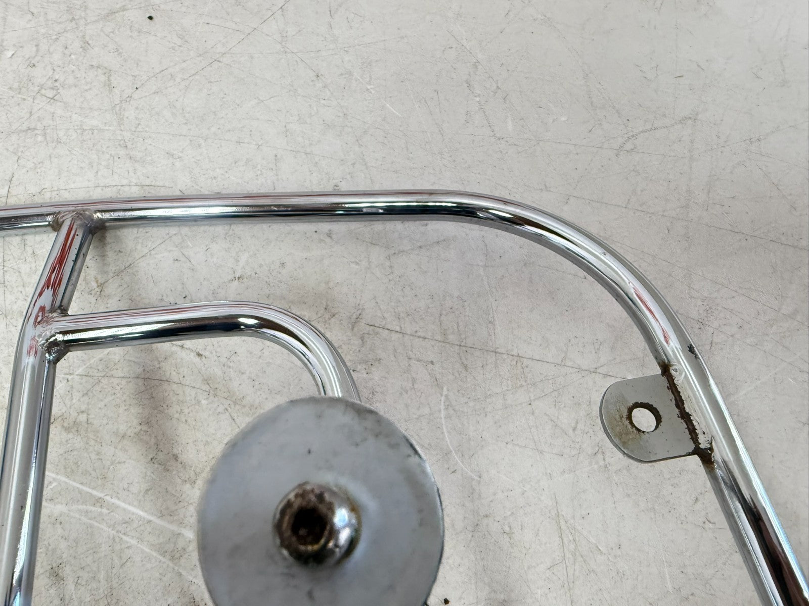 2002 Honda Goldwing GL1800 Rear Trunk Top Case Luggage Rack Chrome