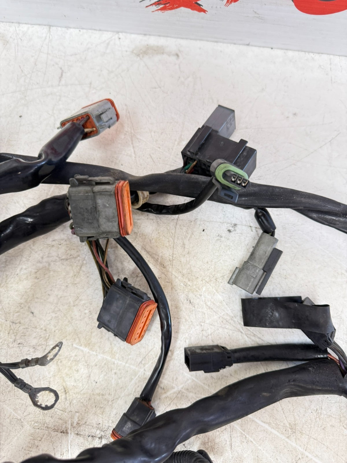 2003 HARLEY DYNA WIDE GLIDE OEM Main Wire Wiring Harness Loom