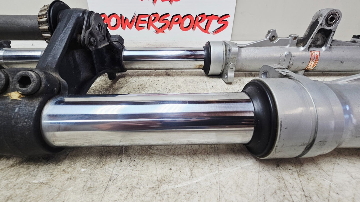 1995 HONDA GOLDWING GL1500 Front Fork Suspension Triple Tree Clamp Fork Tubes