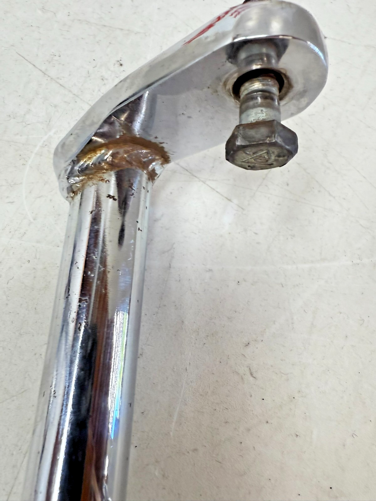 1997 HARLEY DAVIDSON SOFTAIL Saddlebag Guard Mount Support Bracket Crash Bar