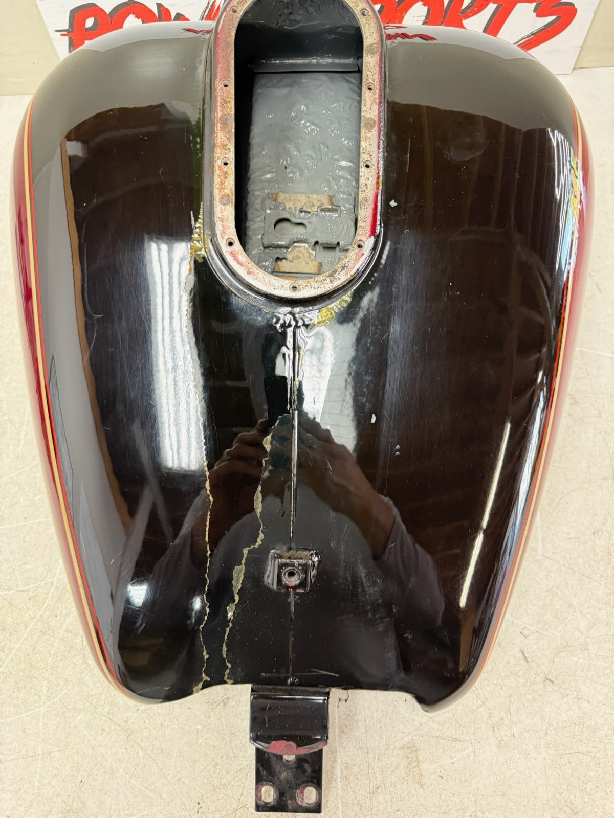1995 HARLEY FLH ELECTRA GLIDE Fuel Gas Tank EFI Fuel Injected 30th Anniversary