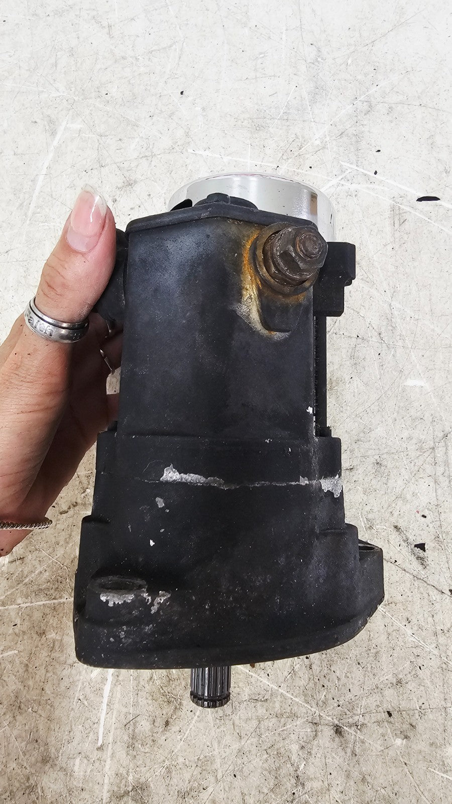 1997 HARLEY DYNA OEM Engine Starter Motor & Starting Gear Jackshaft