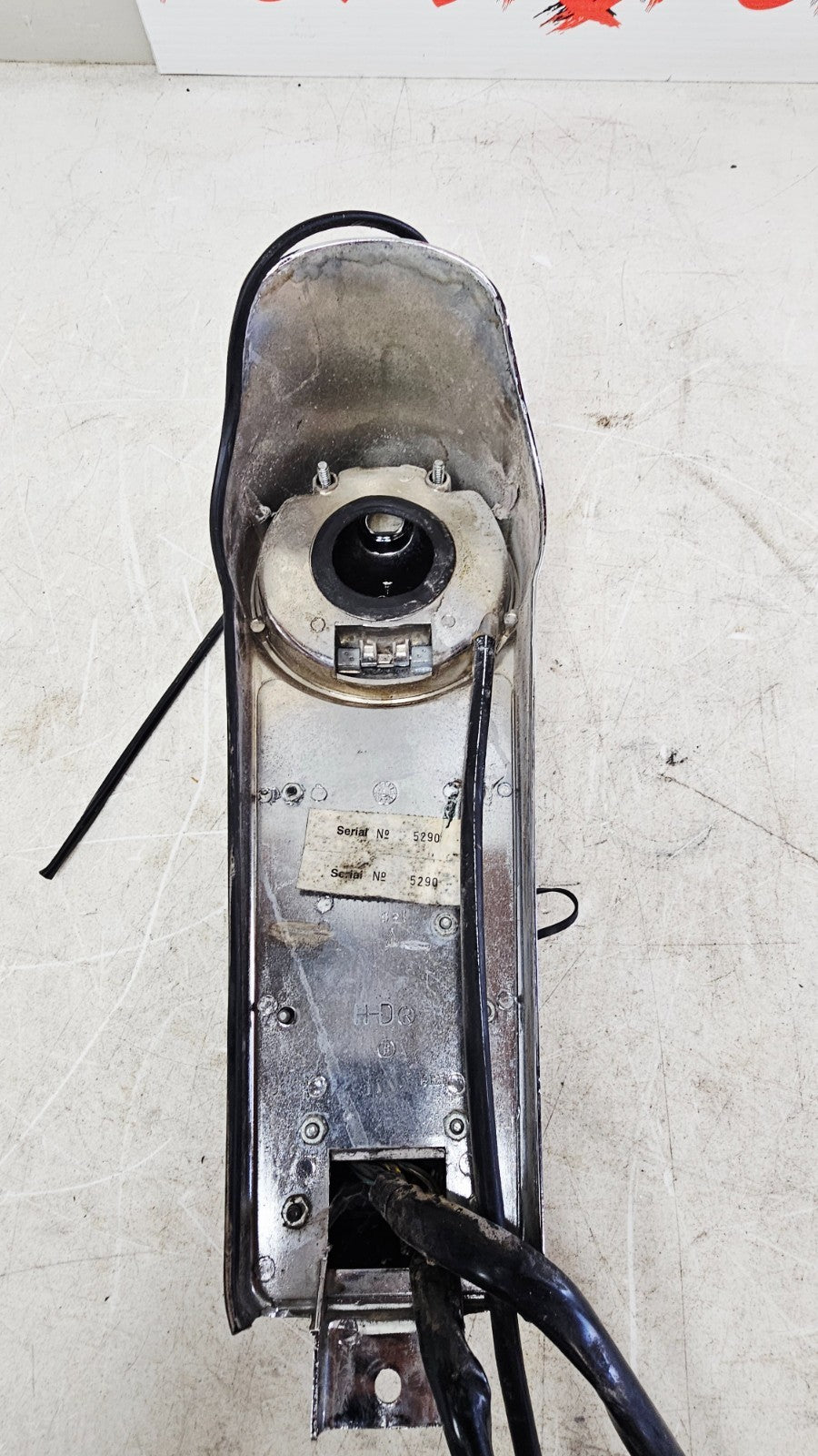 1996 HARLEY FLH ELECTRA GLIDE Gas Tank Dash Dashboard Console w/ CB Controls