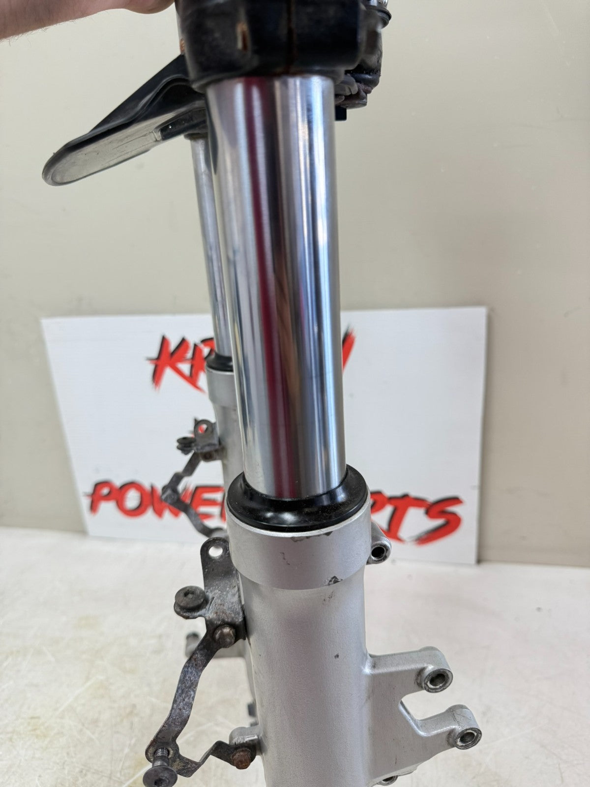 2002 Honda Goldwing GL1800 Forks Front End Suspension Fork Tubes Triple Tree