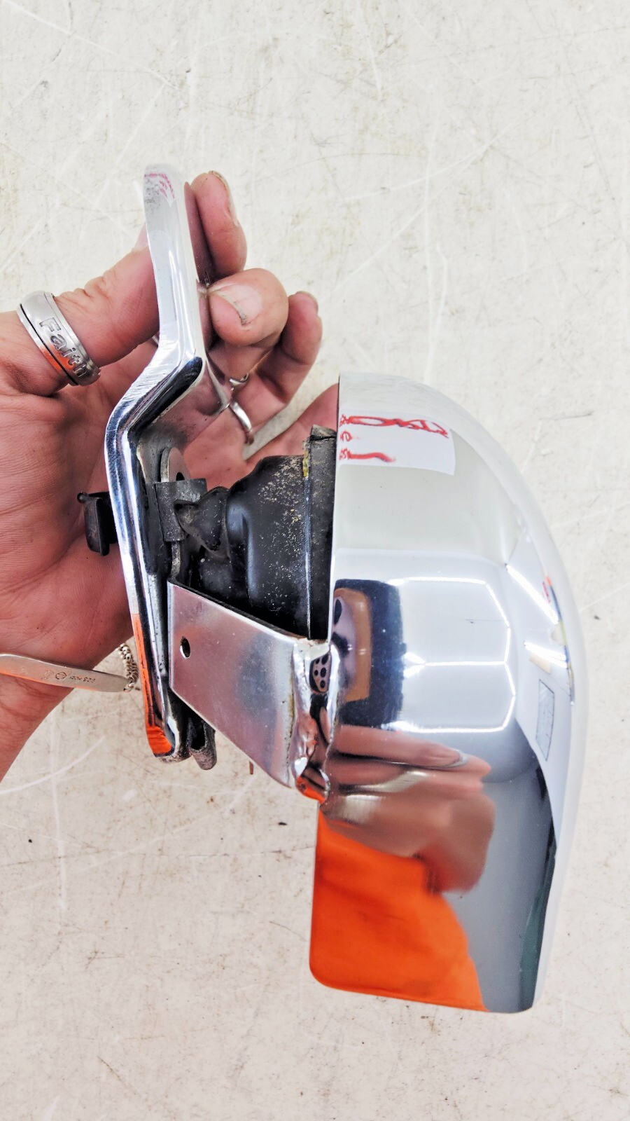 2000 HARLEY FLH ROADKING Horn & Chrome Cover