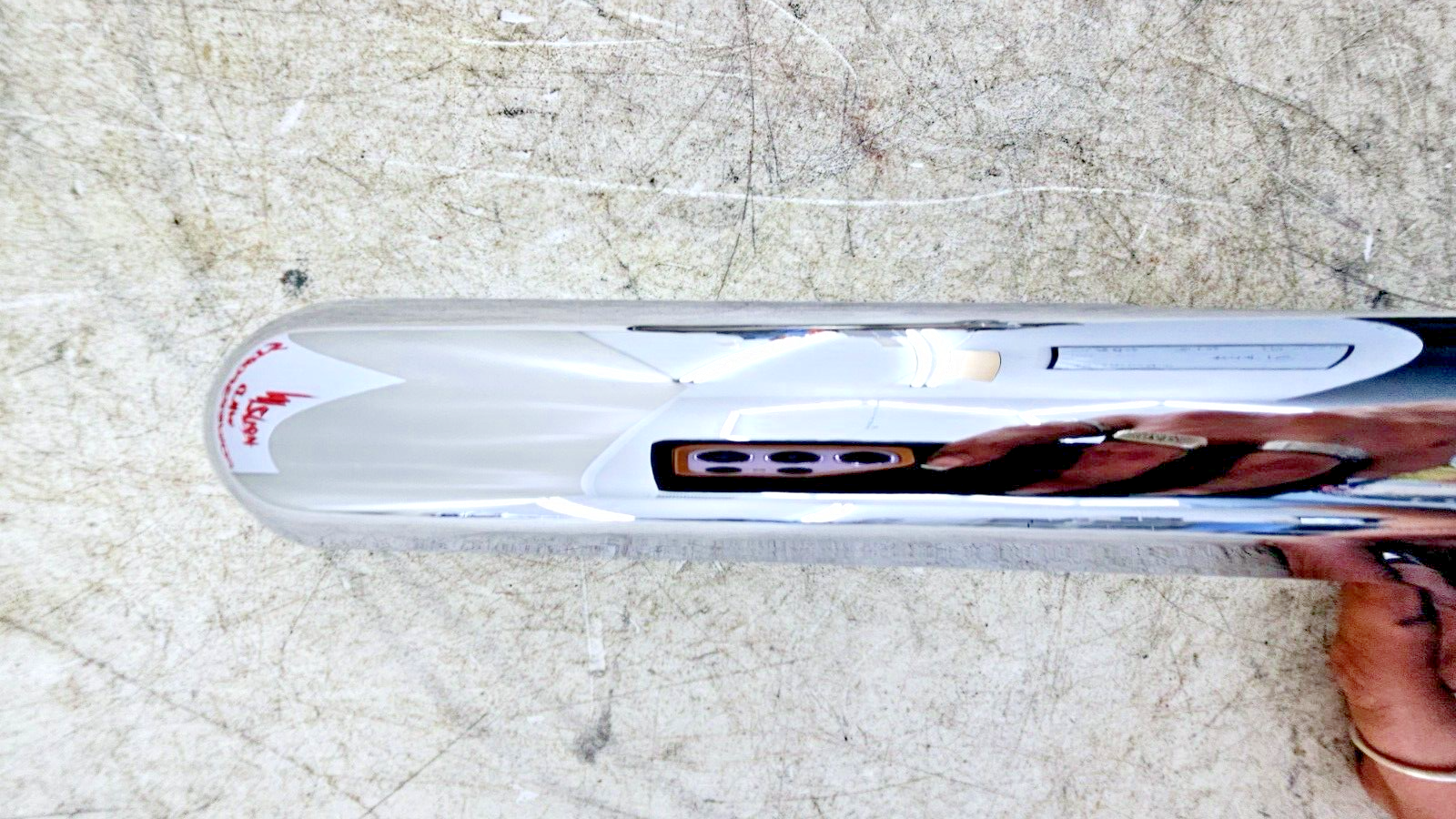 1998 HARLEY FLH ELECTRA GLIDE Chrome Rear Frame Strut Arm Cover Guard