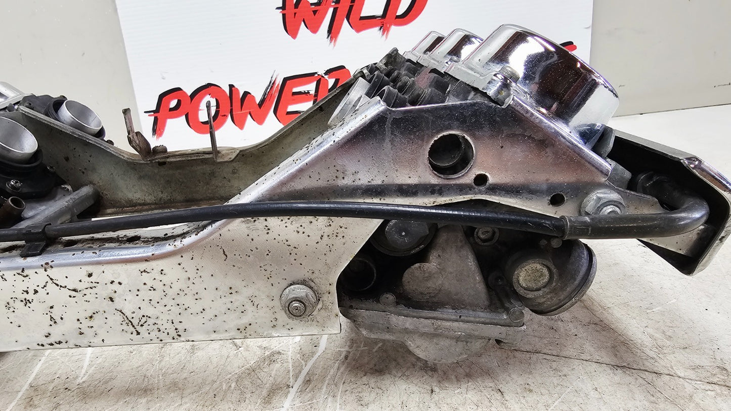 2000 HONDA VALKYRIE INTERSTATE Chrome Carb Body Carburetor Fuel Bowl Rack