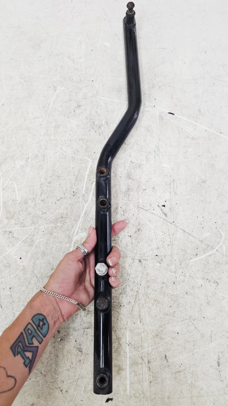 1997 HARLEY DYNA Exhaust Muffler Support Mount Bracket