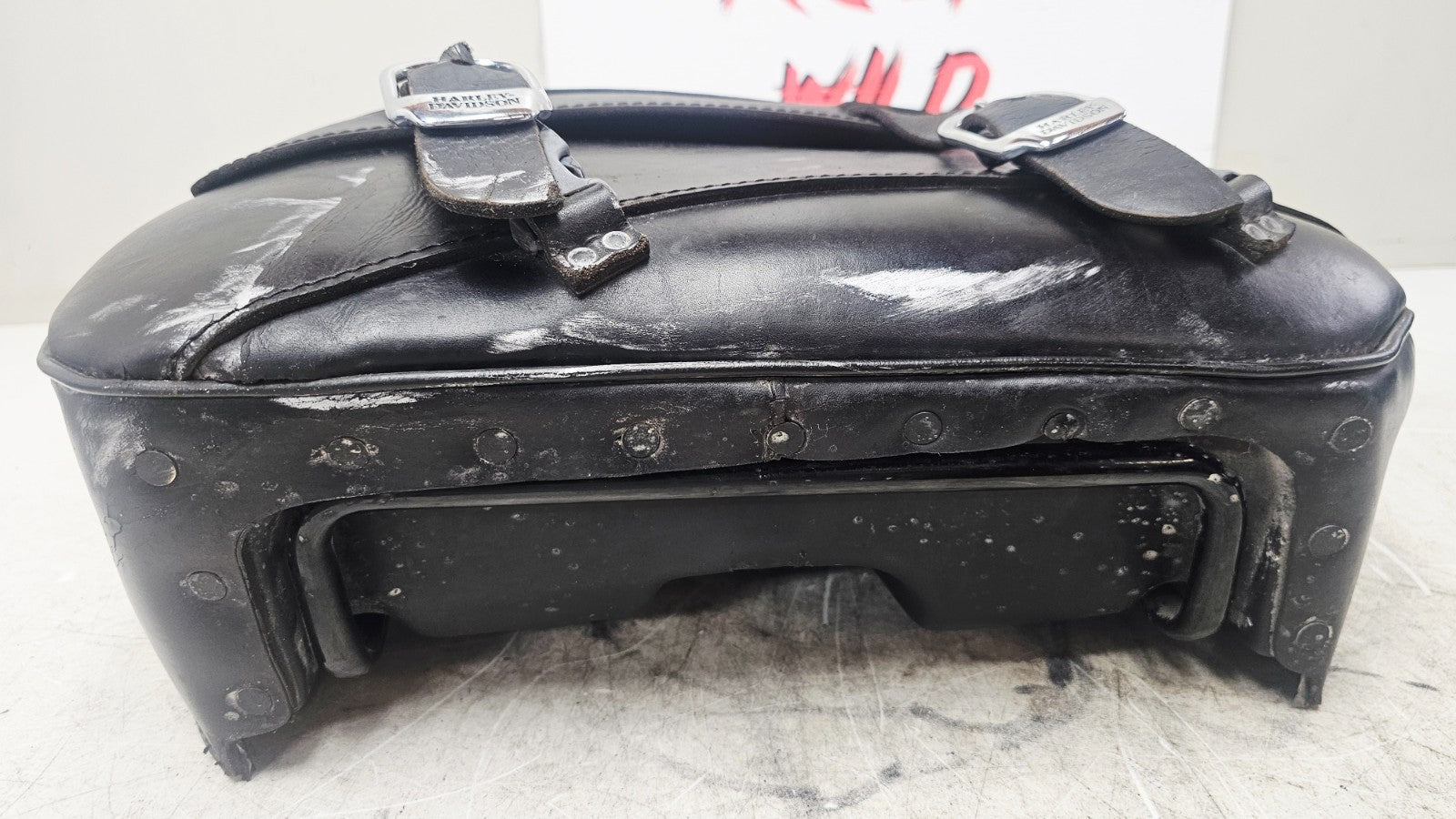 2001 Harley Davidson Sportster OEM Leather Saddlebags