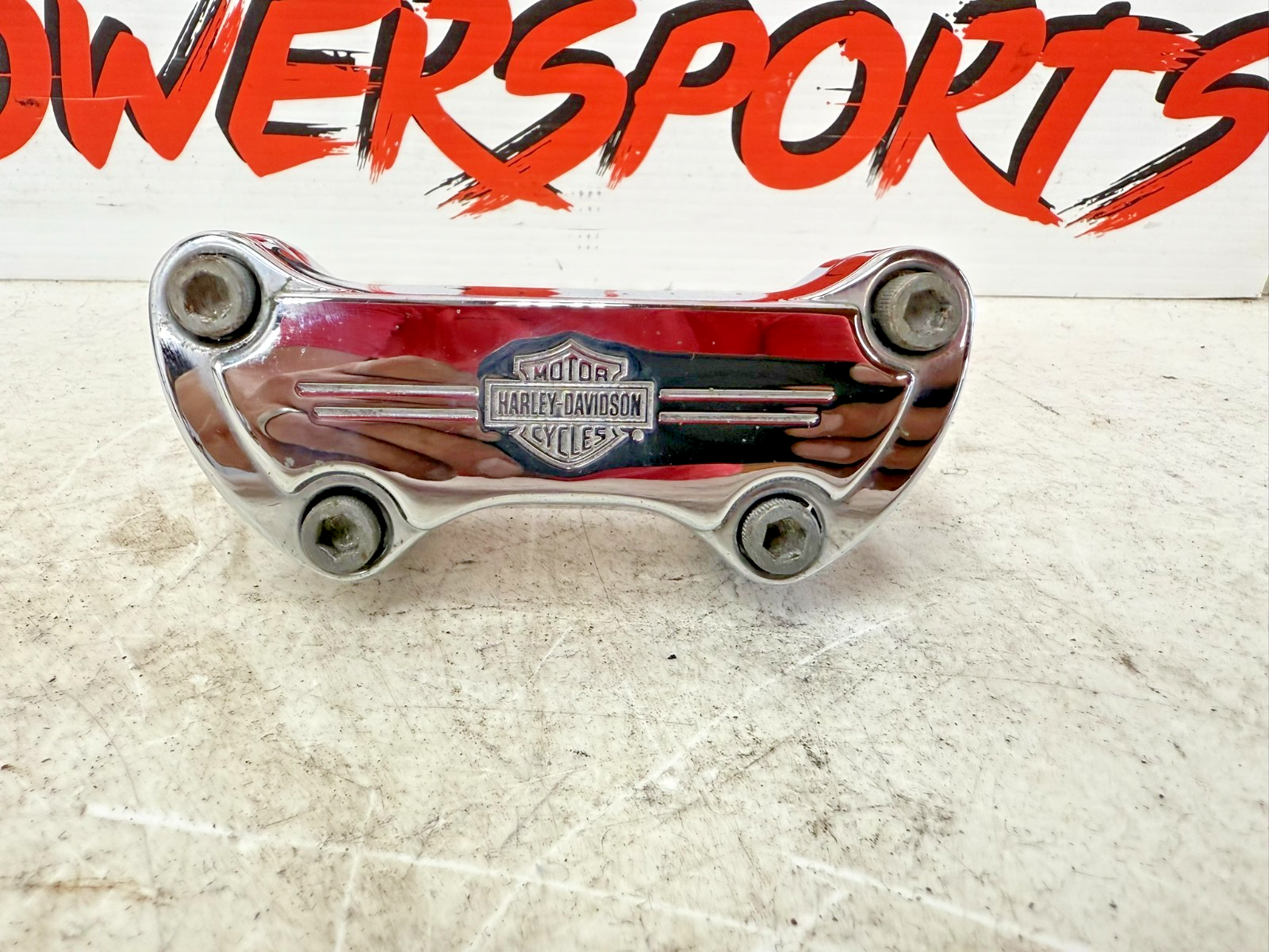 1997 HARLEY DAVIDSON SOFTAIL Handlebar Clamp Riser Chrome