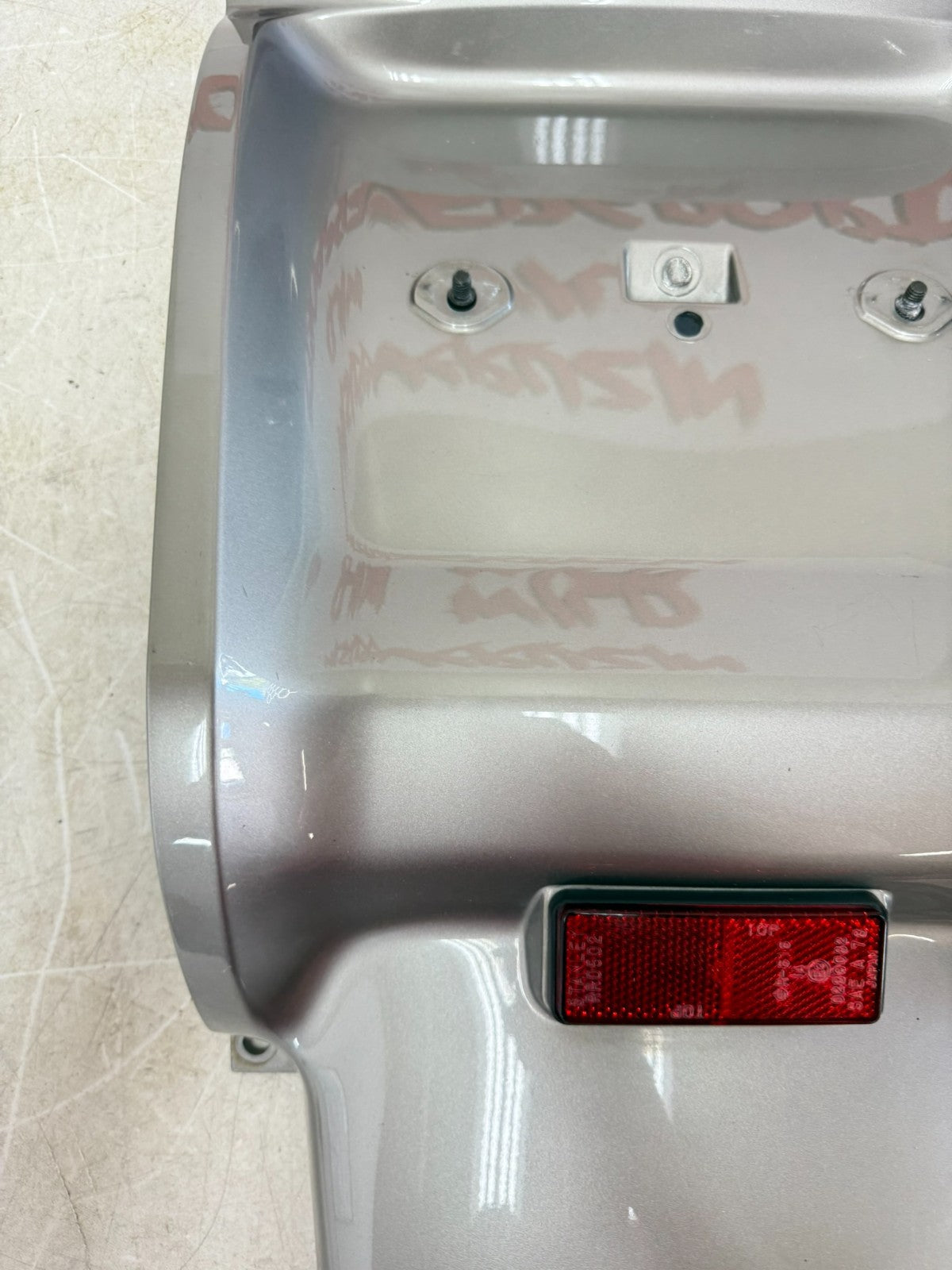 2002 Honda Goldwing GL1800 Rear Fender Cover Plate Bracket OEM