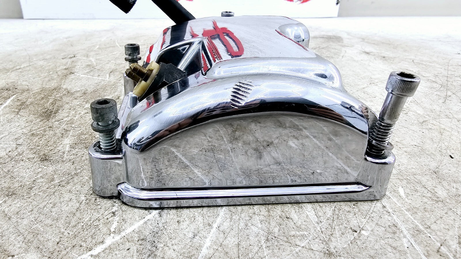 2000 HARLEY ELECTRA GLIDE Chrome Transmission Top Case Cover 34543-00