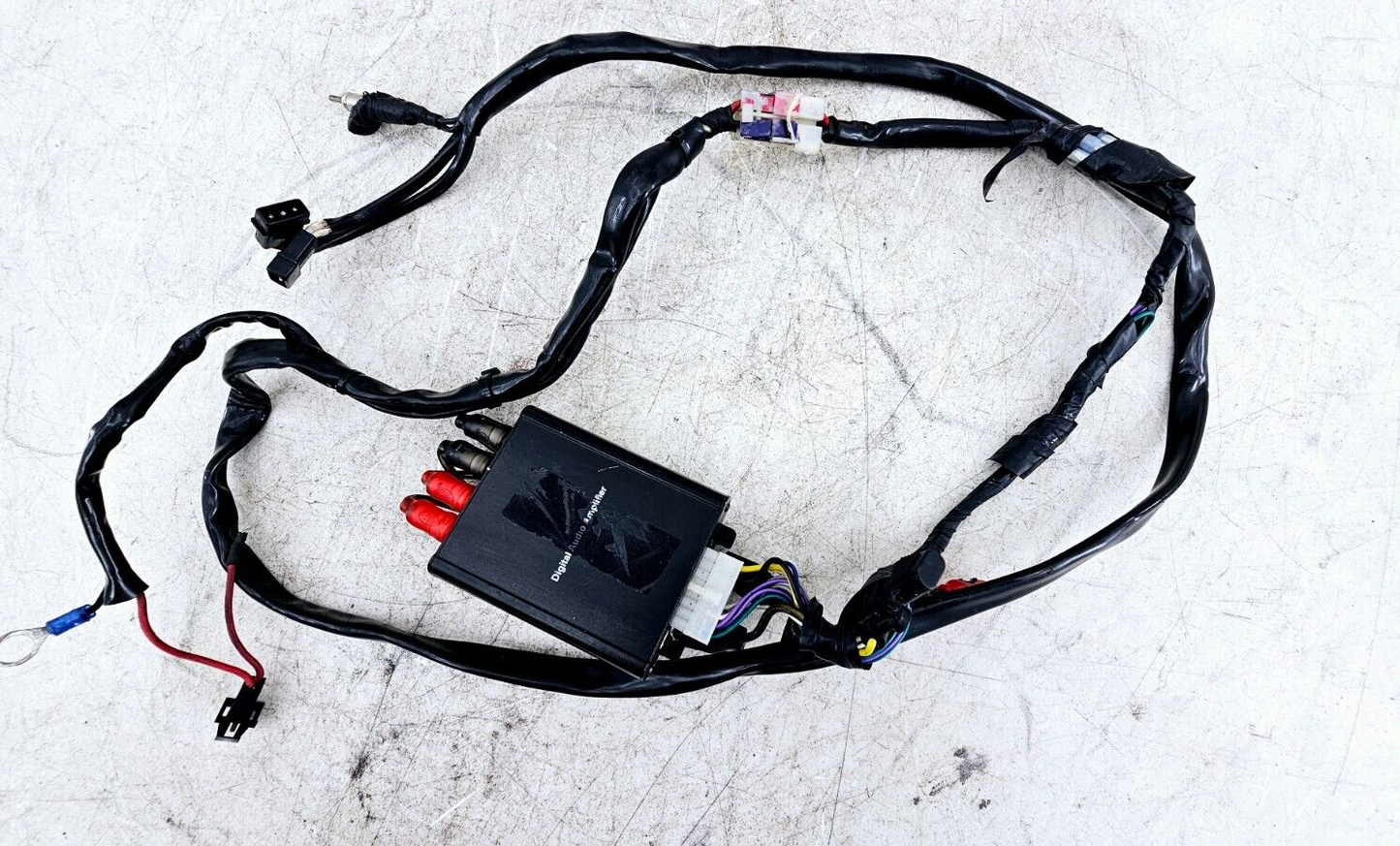 1999 HARLEY DYNA CONVERTIBLE J&M Handlebar Mounted Stereo Radio Bluetooth