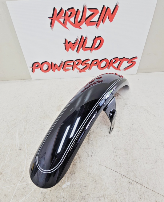 2000 HARLEY SOFTAIL DEUCE OEM HD Front Fender Black