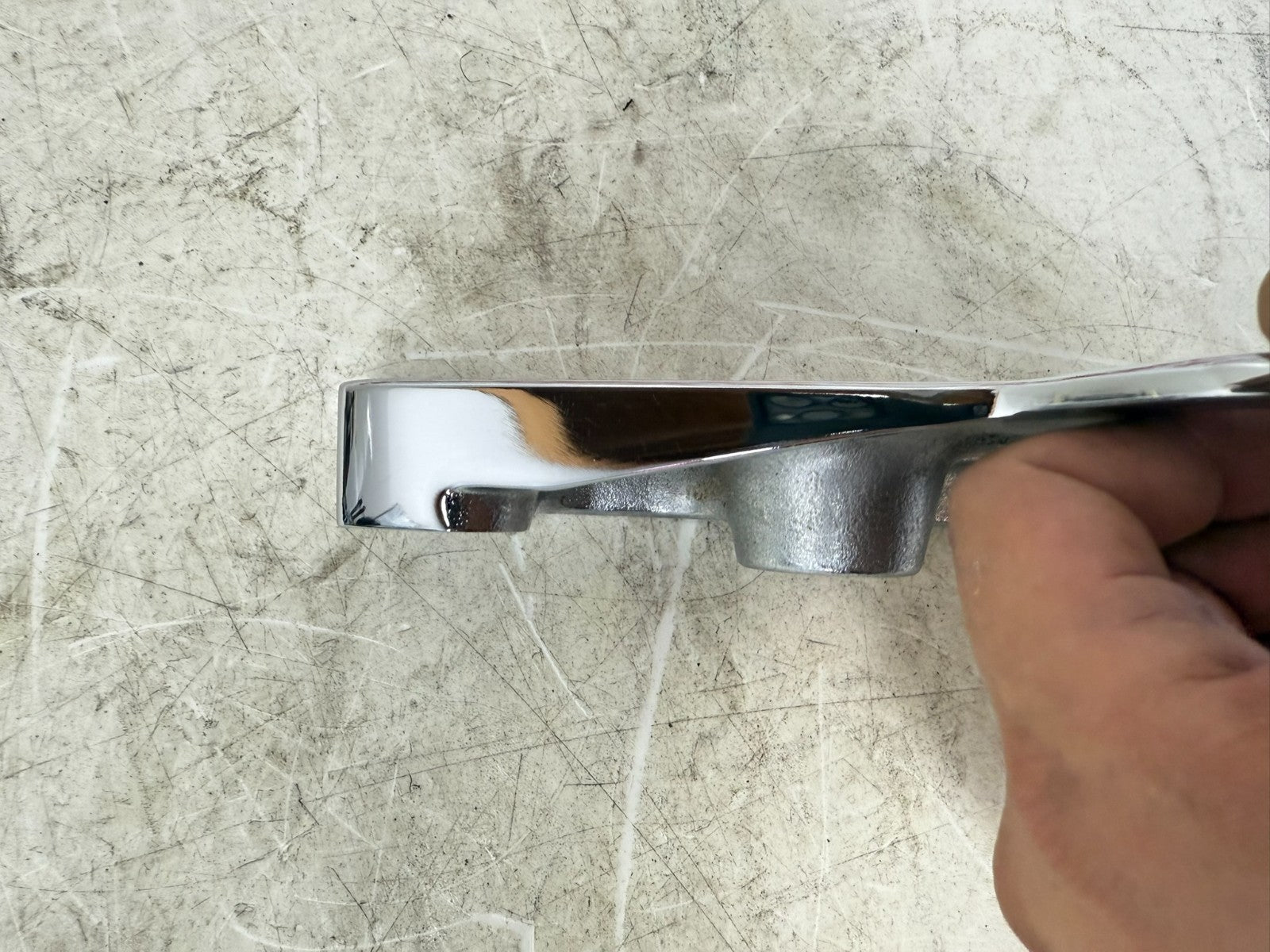1997 HARLEY DAVIDSON SOFTAIL Triple Tree Top Clamp Chrome Handlebar OEM