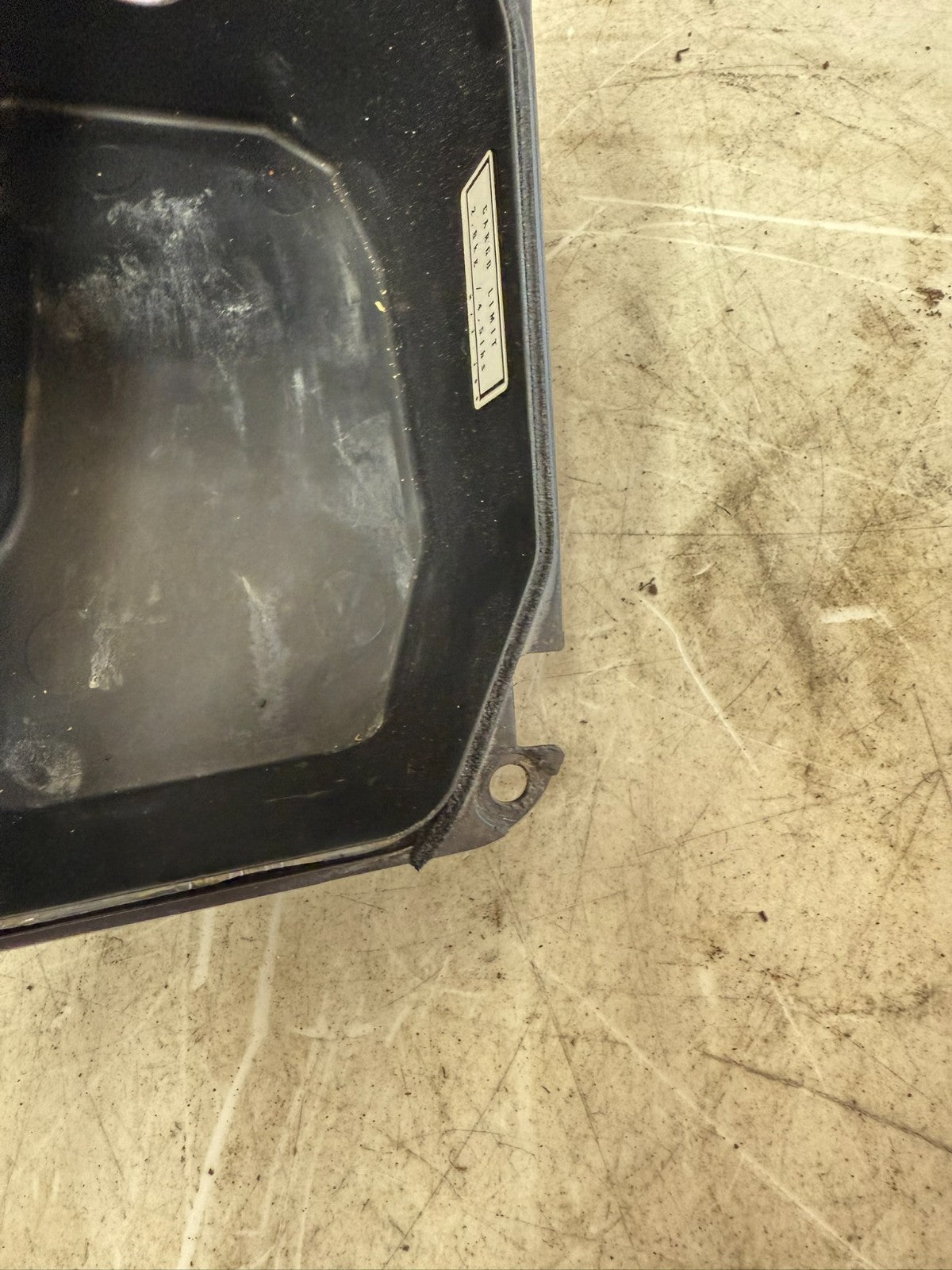 2002 Honda Goldwing GL1800 Front Storage Glove Box Right Side Air Duct