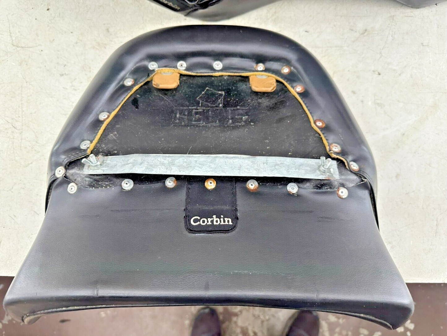 1993 HONDA GOLDWING GL1500 Corbin Seat w/ Driver + Passenger Backrest Pad