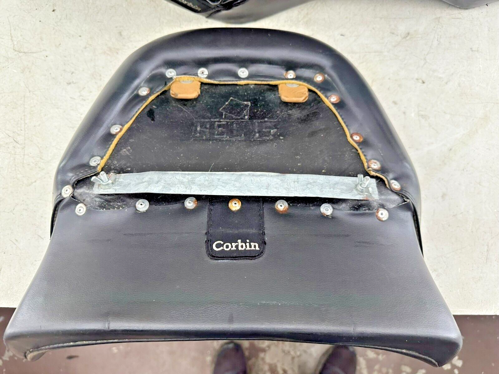 1993 HONDA GOLDWING GL1500 Corbin Seat w/ Driver + Passenger Backrest Pad