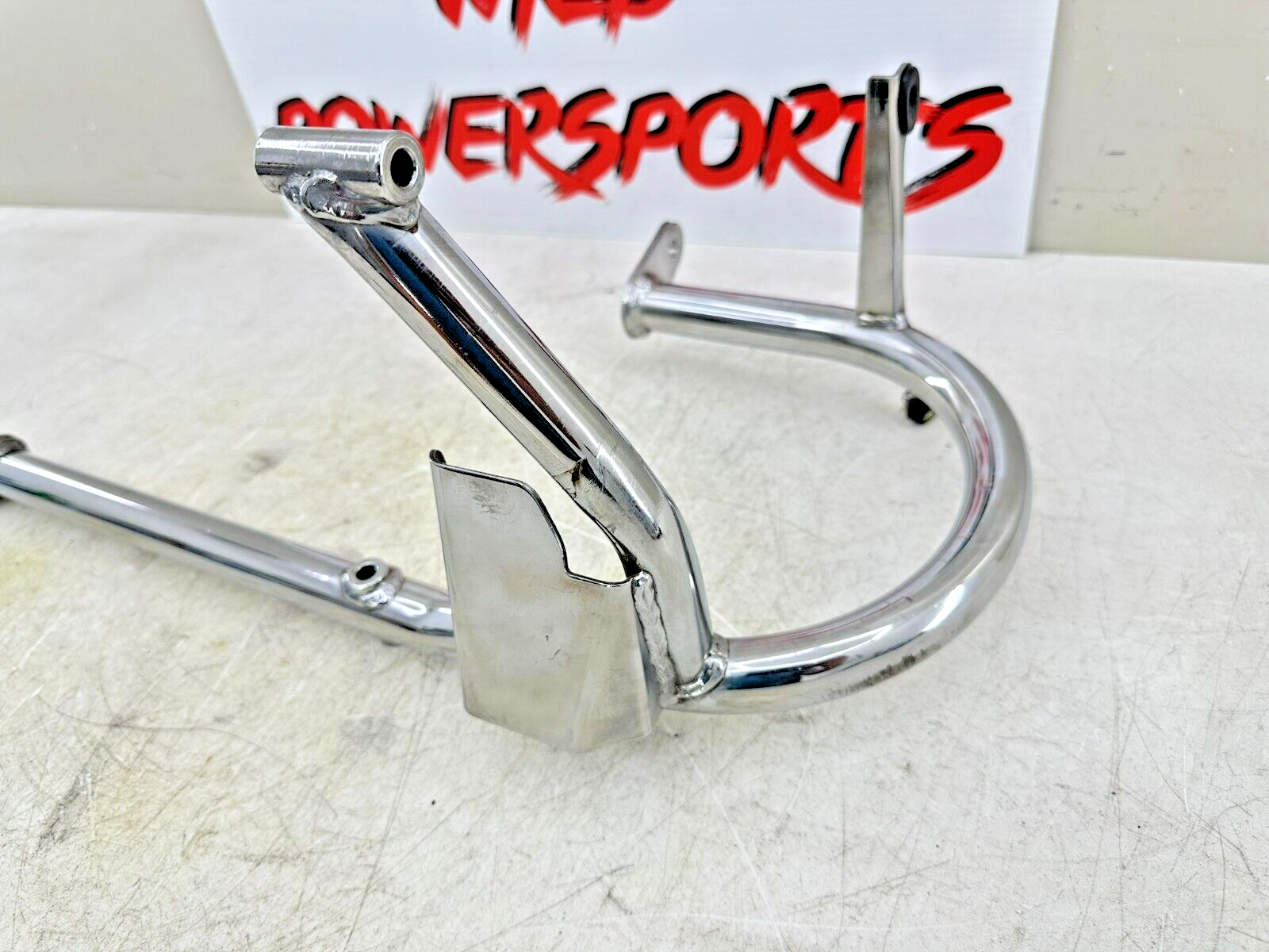1999 HONDA VALKYRIE INTERSTATE Chrome Right Engine Motor Crash Pod MTG Bar