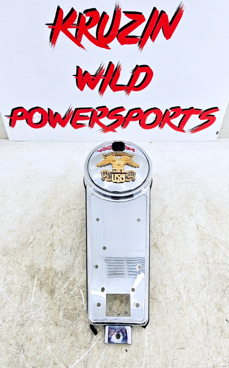 2000 HARLEY ELECTRA GLIDE Gas Tank Dashboard Console CB Intercom Fuel Cap Cover