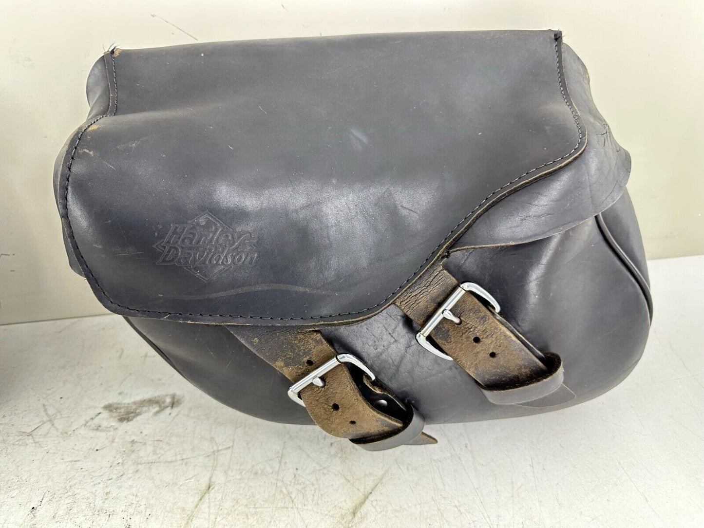 2001 HARLEY DAVIDSON SOFTAIL Leather OEM HD Saddlebags