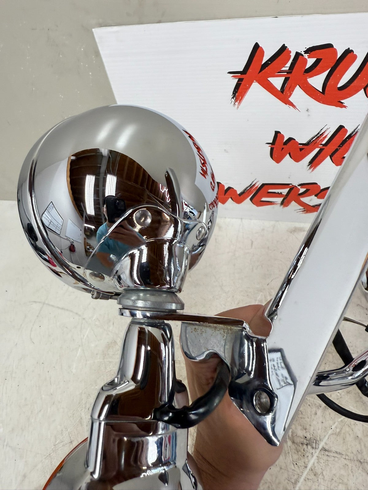 2002 HARLEY SOFTAIL OEM HD Chrome Fog Turn Signal Light Bar