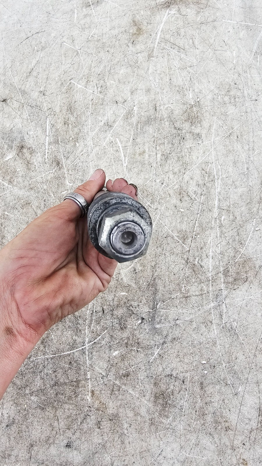 2000 Harley Davidson Sportster Front Wheel Axle Bolt Shaft Straight