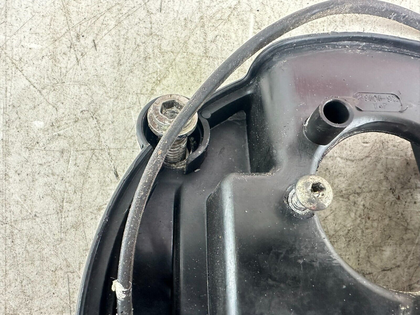 1995 HARLEY SOFTAIL Air Filter Housing Backing Plate + Cover