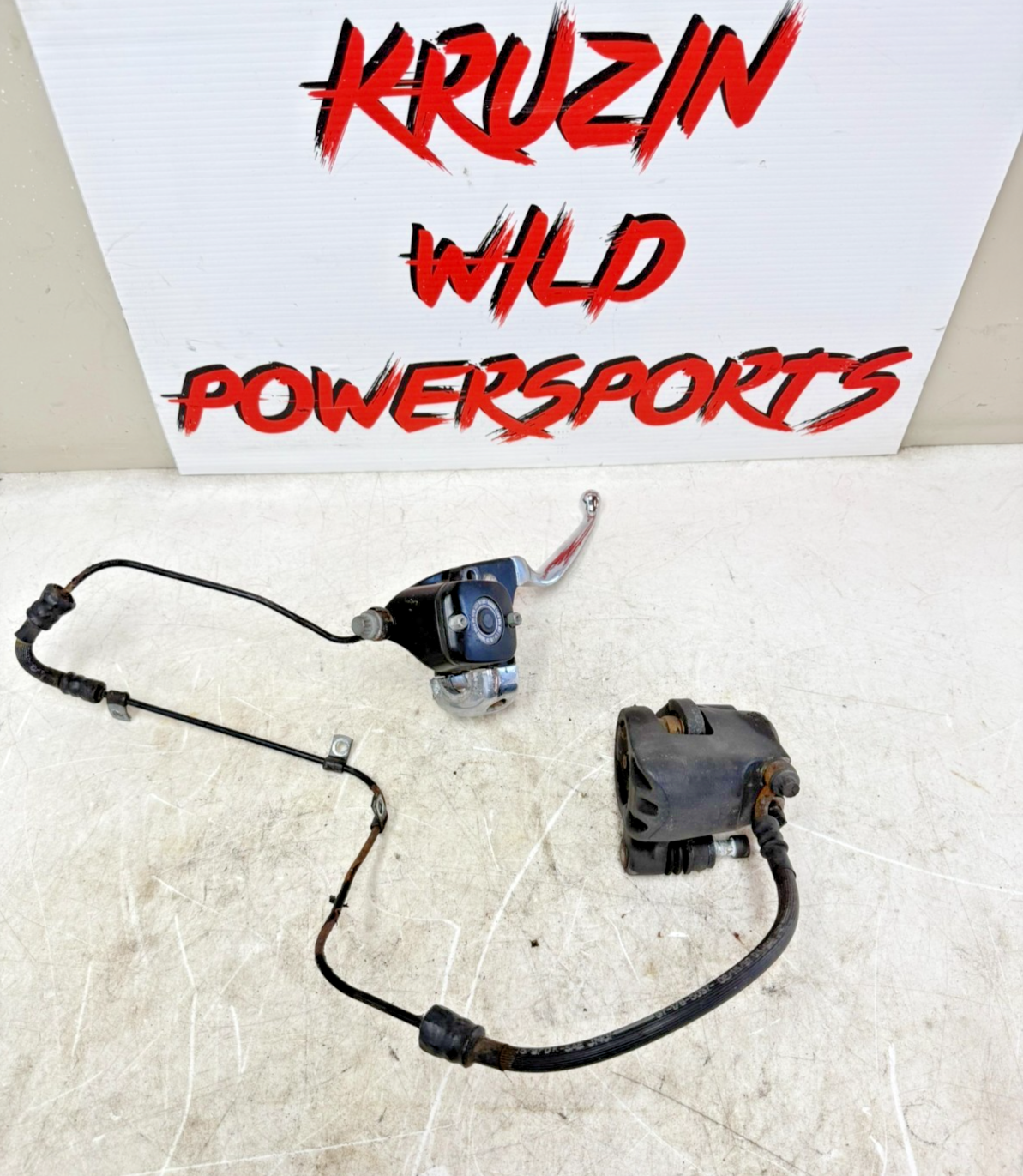 1997 HARLEY DAVIDSON SOFTAIL Front Brake Master Cylinder & Brake Caliper