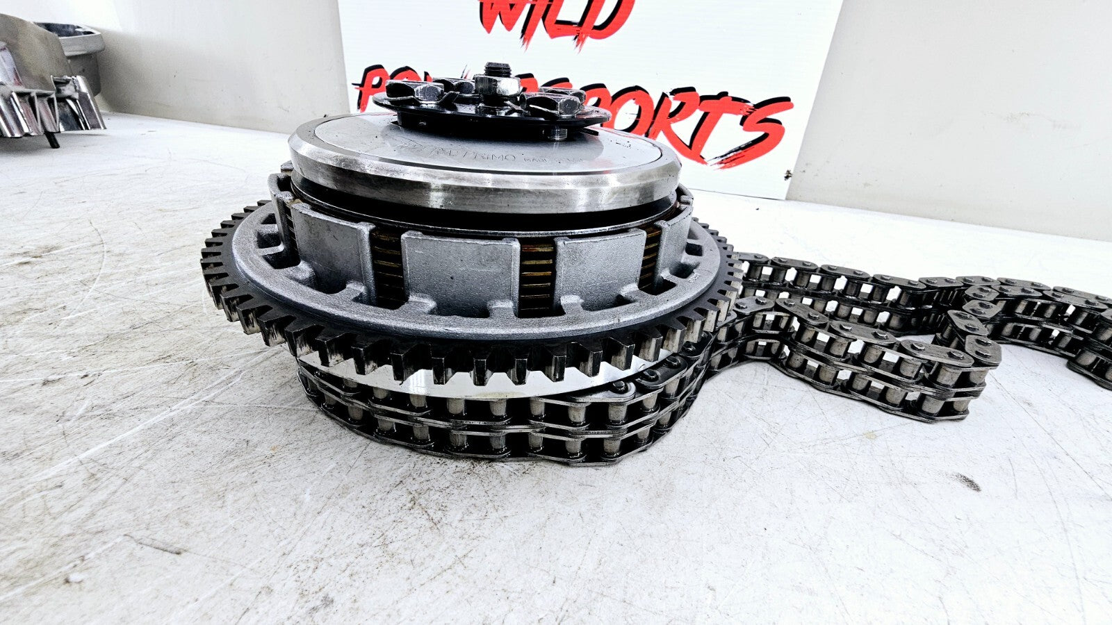 1988 HARLEY SOFTAIL Primary Clutch Chain Jackshaft Compensator Tapered Shaft