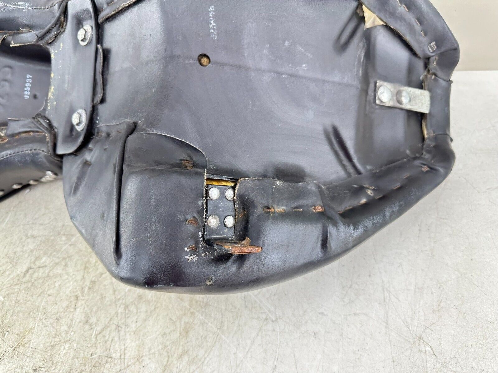 1995 HARLEY SOFTAIL Driver Passenger Seat Saddle 2 Up Studded