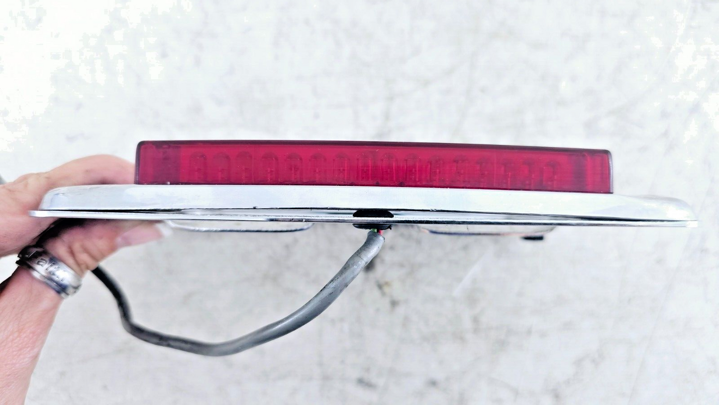 1999 HARLEY DYNA CONVERTIBLE Chrome Rear License Plate Mounting Backing Plate