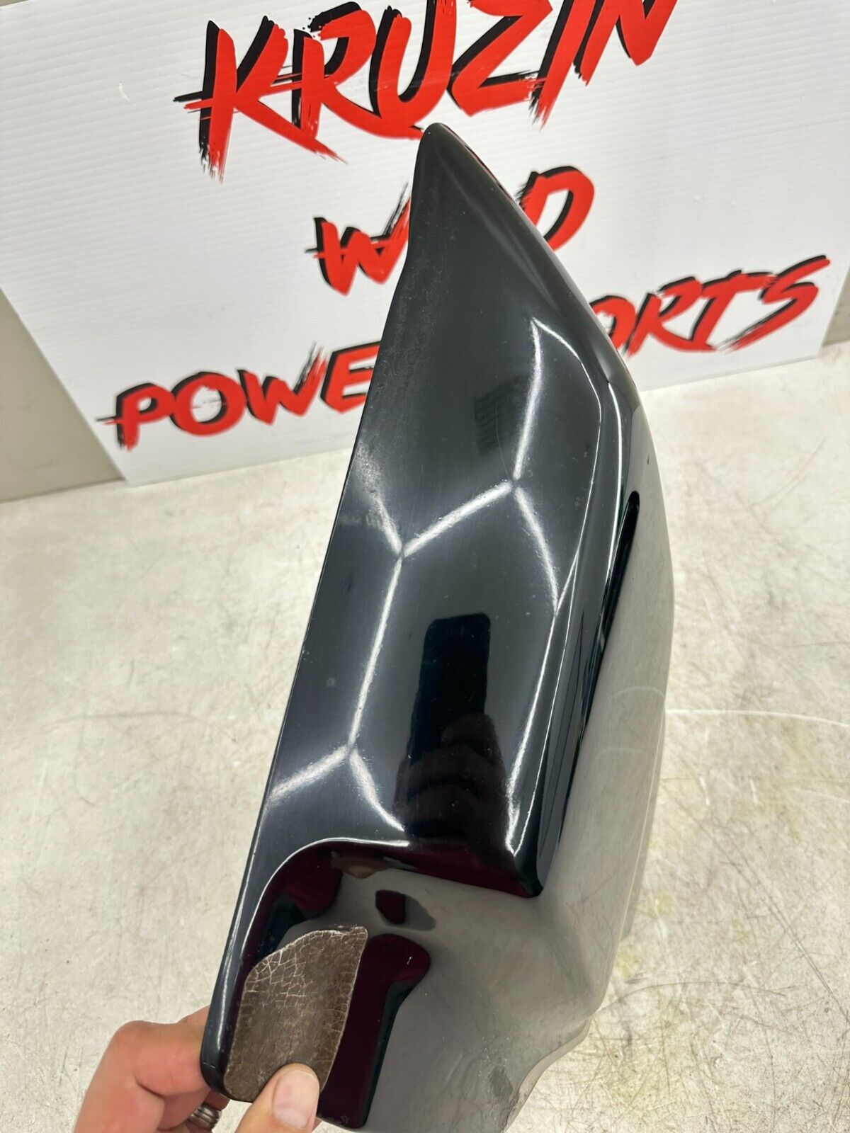 2003 HARLEY ELECTRA GLIDE classic Right Side Cover Black Anniversary Paint
