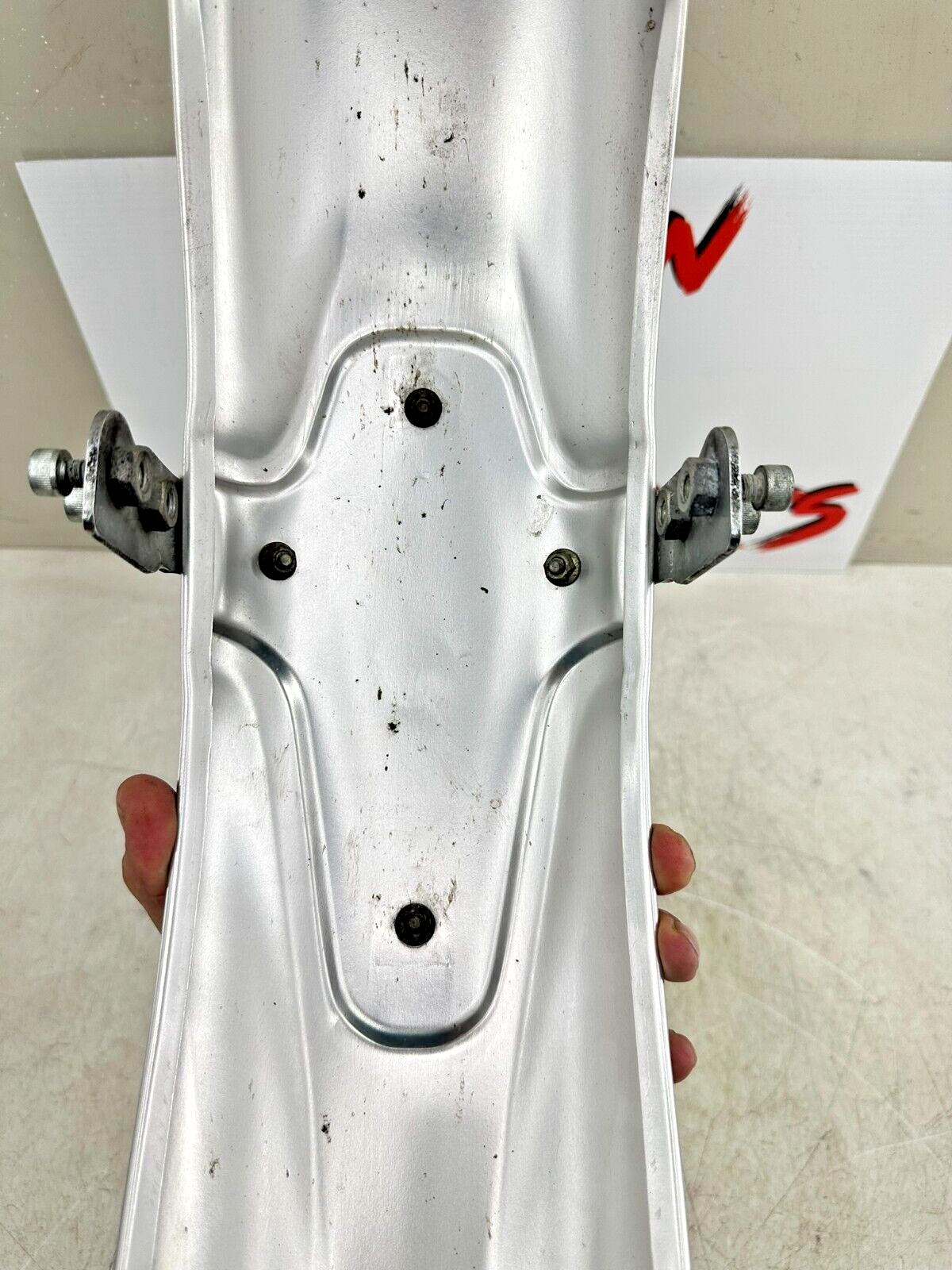 2003 Harley Davidson V Rod VRSCA 100th Anniversary Front Fender +Chrome Bracket
