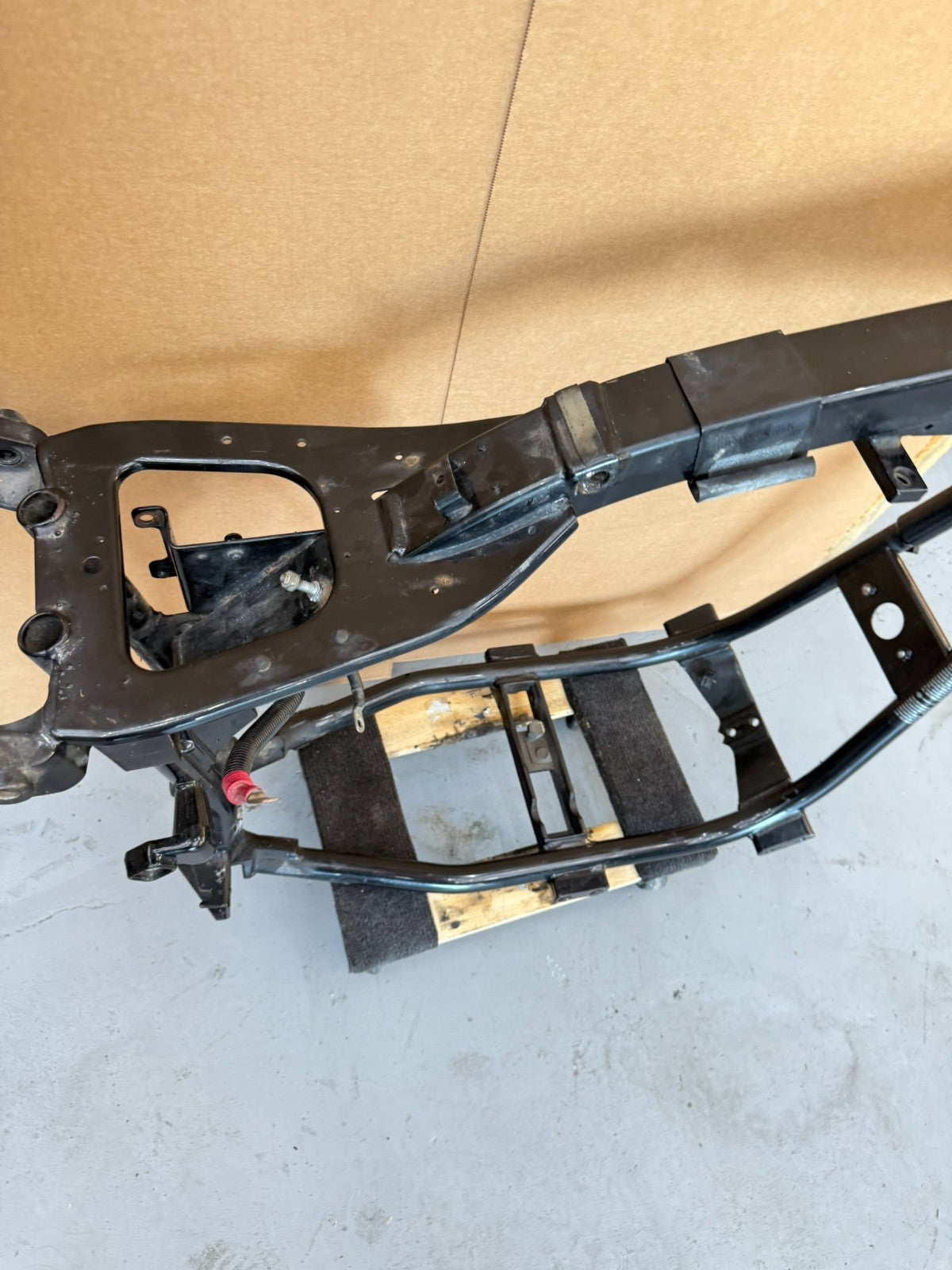 2003 HARLEY DYNA WIDE GLIDE Main Frame Chassis Straight OEM 32 degree
