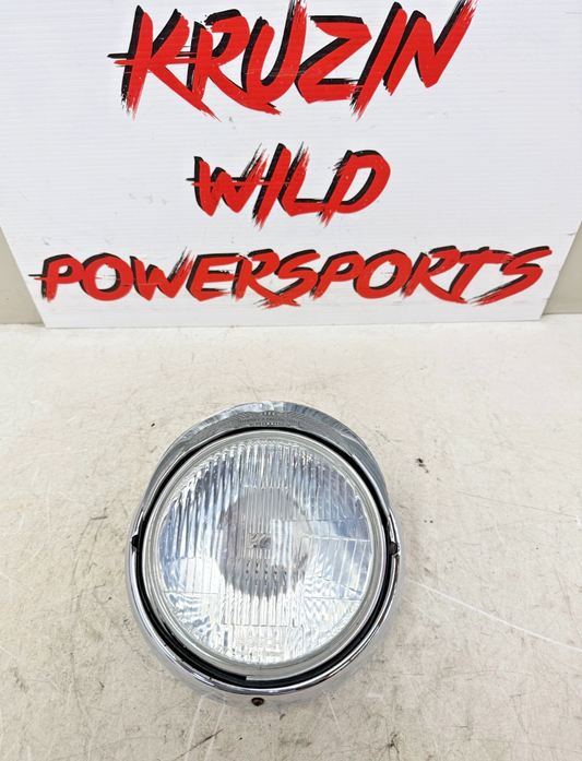 1995 HARLEY FLH ELECTRA GLIDE Headlight Head Light Lamp Housing Ring Visor