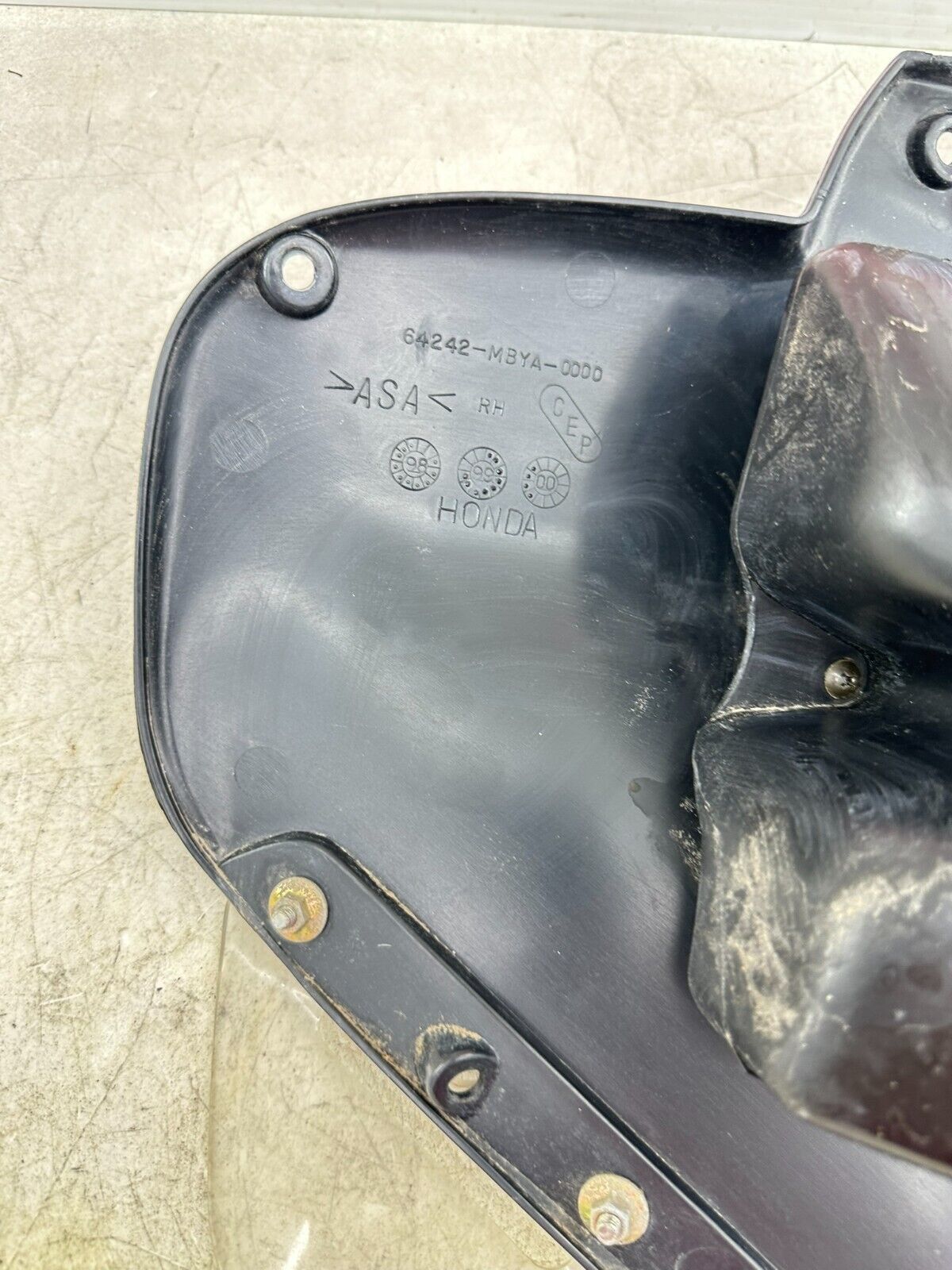 1999 HONDA VALKYRIE INTERSTATE Right Inner Fairing Filler Panel W/ Speaker