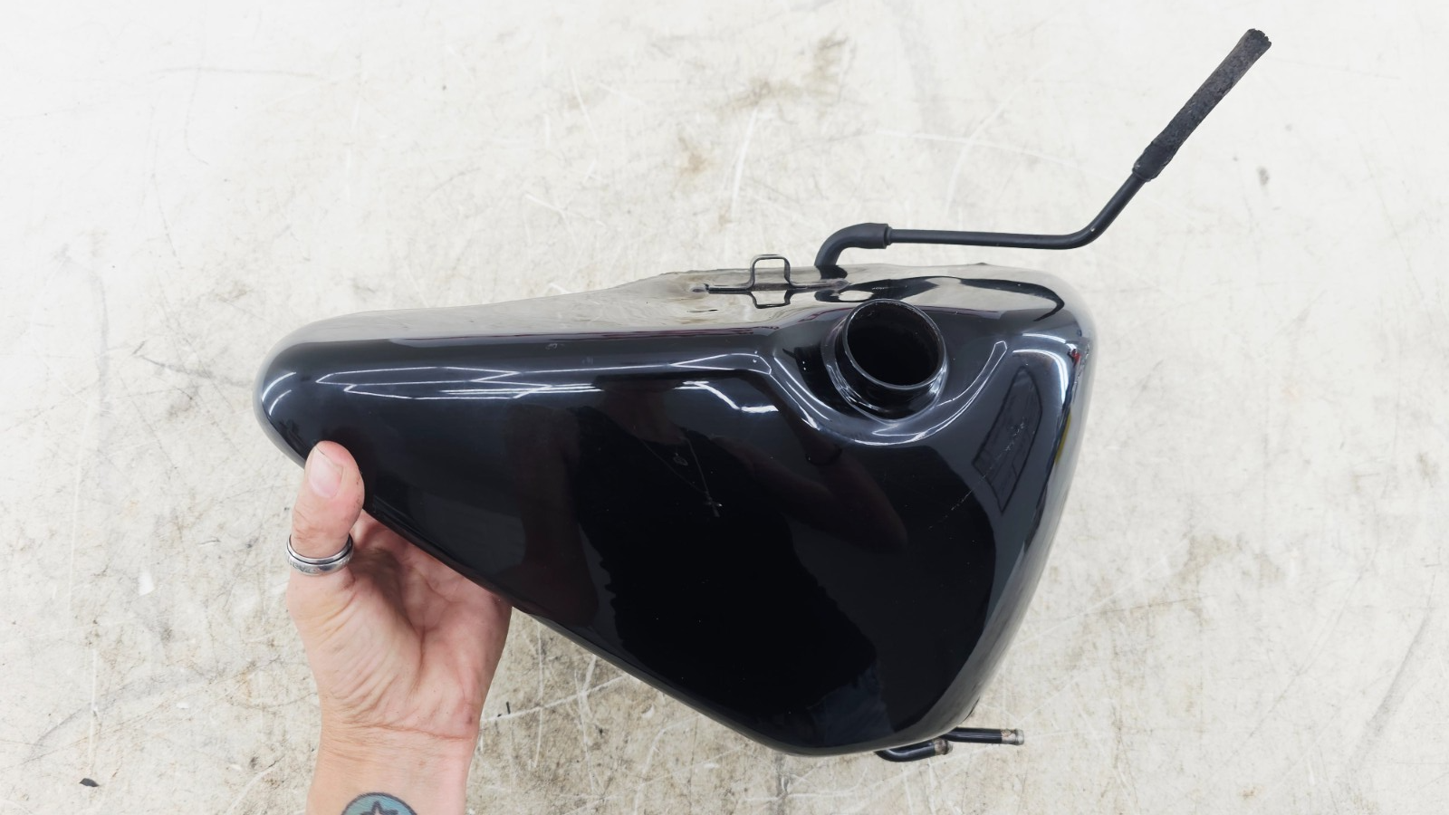2000 Harley Davidson Sportster Engine Oil Tank Bag Reservoir
