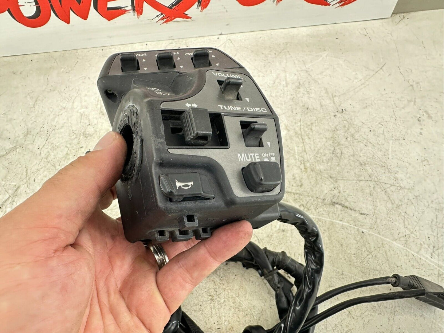 2004 Honda Goldwing GL1800 Left Hand Controls Switch Buttons CB Horn
