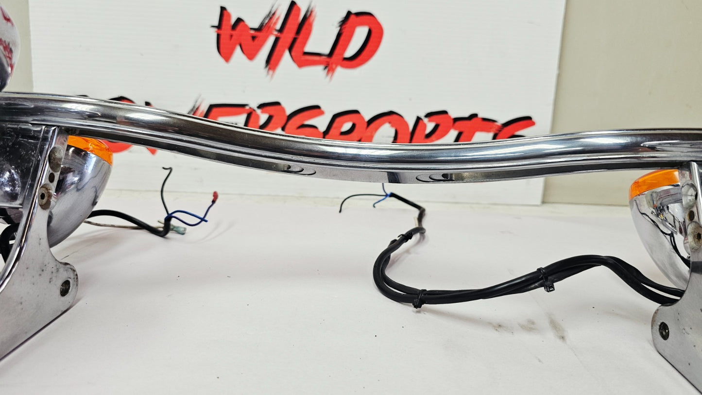 1995 HARLEY SOFTAIL Arlen Ness Passing Highway Spot Light Bar LED Turn Signal