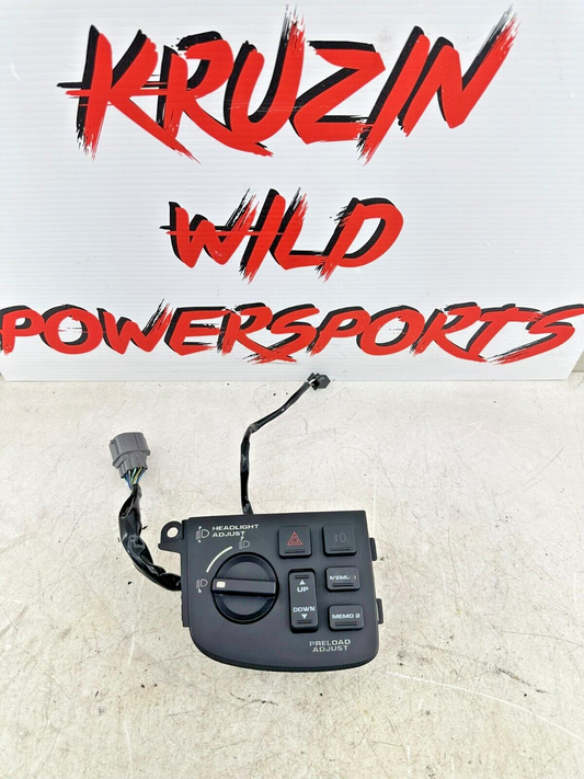 2004 Honda Goldwing GL1800 Headlight Adjust Air Shock Control Buttons