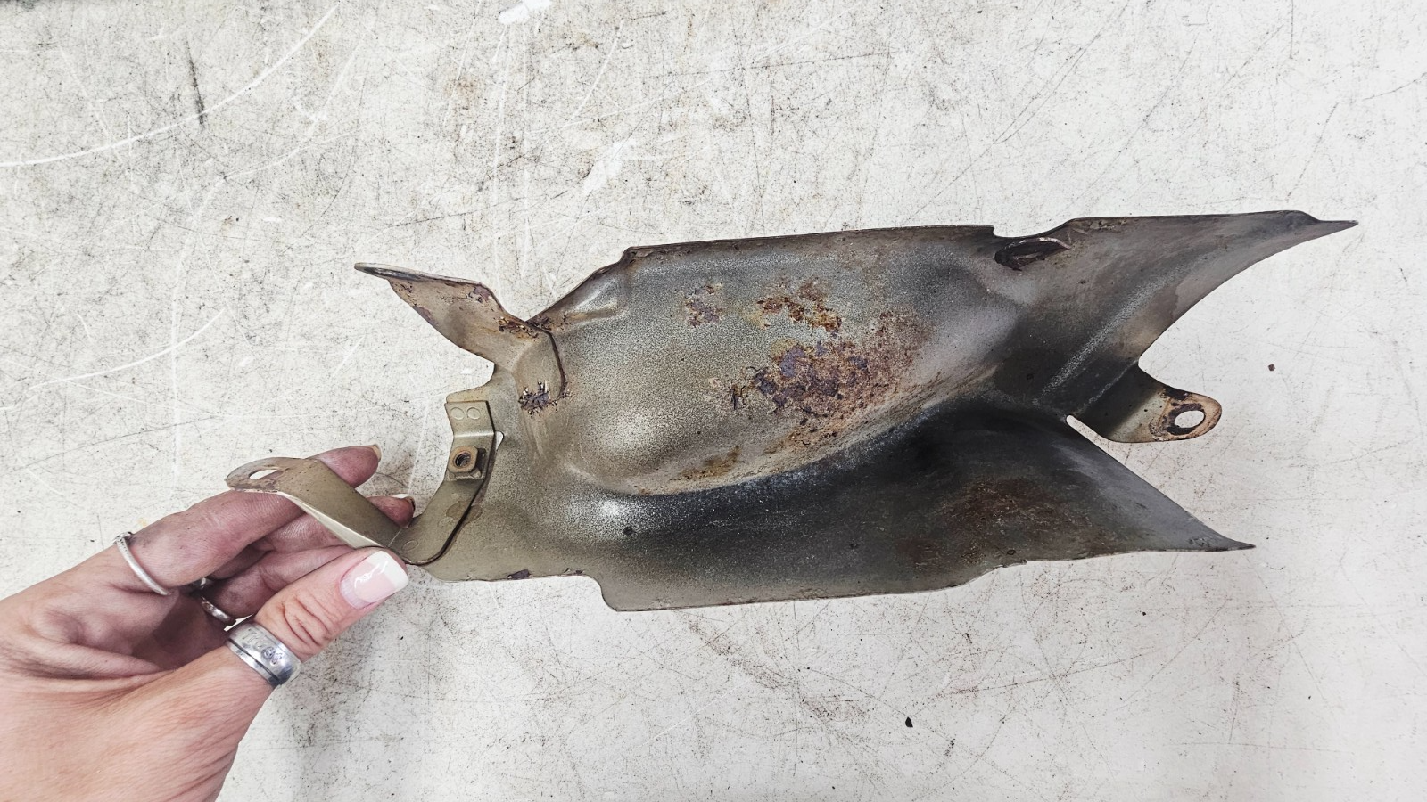 1995 HONDA GOLDWING GL1500 Lower Exhaust Cover Belly Fairing Panels