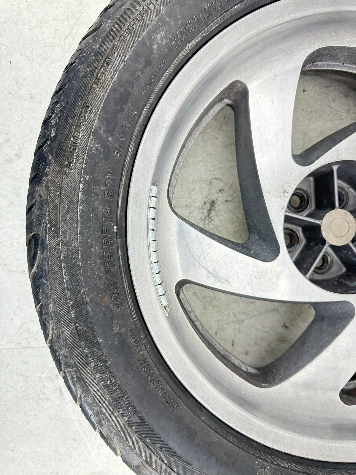 2004 Honda Goldwing GL1800 16" Rear Wheel Rim W/ Car Tire 195/55/16 + Rotor